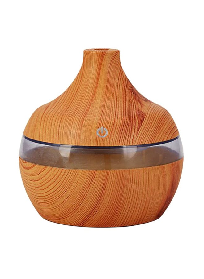 LED Air Humidifier 2W Light Wood Grain/Clear - Image 1
