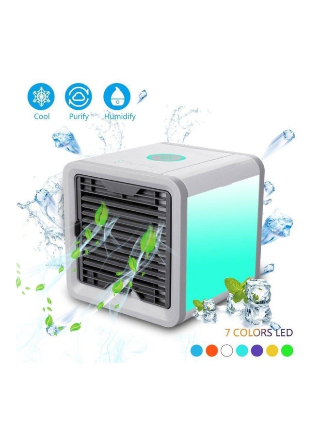 Air Conditioner With Quick Cool Humidifiers White/Grey/Blue