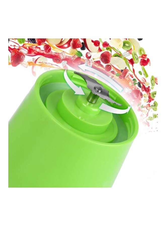 عصارةٌ وصانع سموذي يوضع أعلى الطاولة . 380 ml ZK1623401 شفاف / أخضر - Image 3