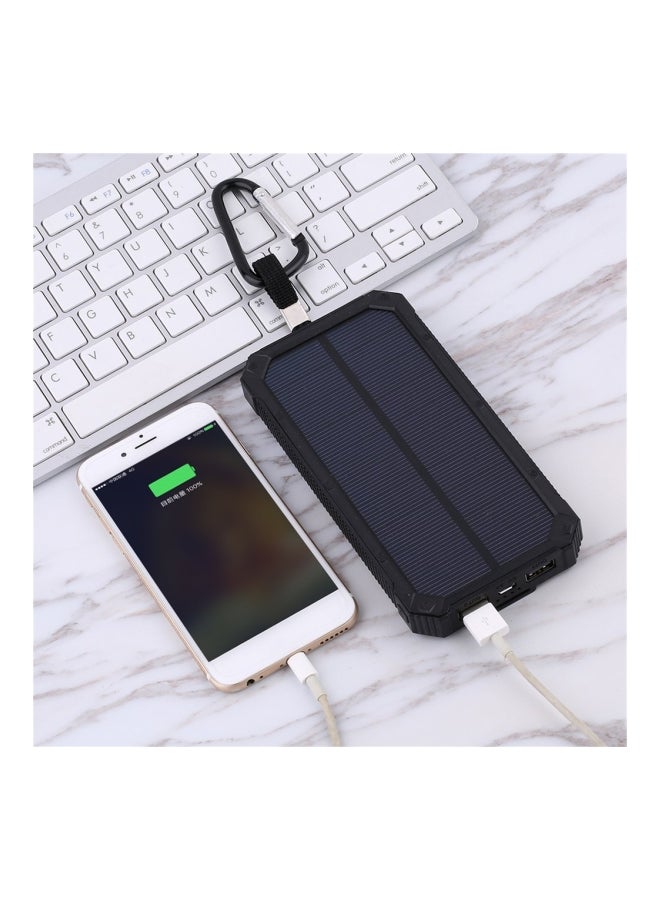 20000.0 mAh Solar Power Bank Blue/Black - Image 2