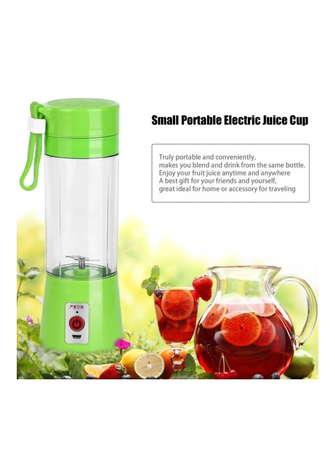 عصارةٌ وصانع سموذي يوضع أعلى الطاولة . 380 ml ZK1623401 شفاف / أخضر - Image 4