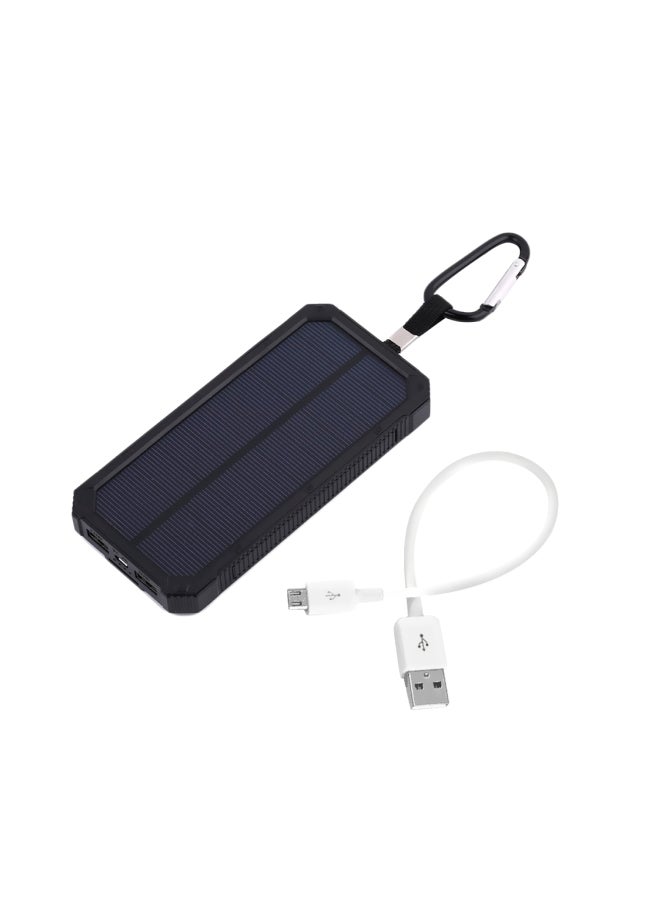 20000.0 mAh Solar Power Bank Blue/Black - Image 1