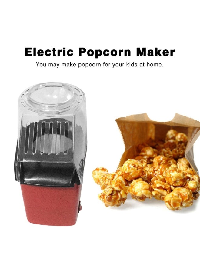 Electric Popcorn Maker 1200W ZM1495200 Red/Black/Clear - Image 2