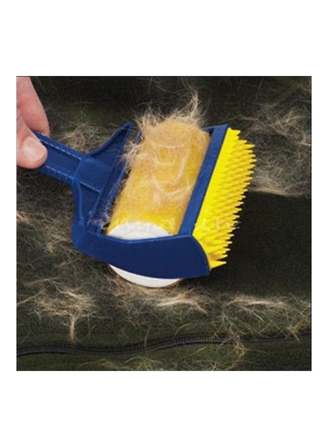 Handheld Lint Remover Brush Blue/Yellow/Orange - Image 2