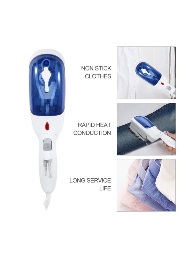 جهاز تبخير الملابس بقدرة 800 وات JK-2106 أبيض/أزرق - Image 3