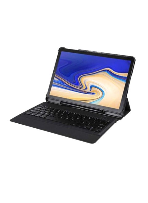 3-In-1 Keyboard Case For Samsung Galaxy Tab S4 Black