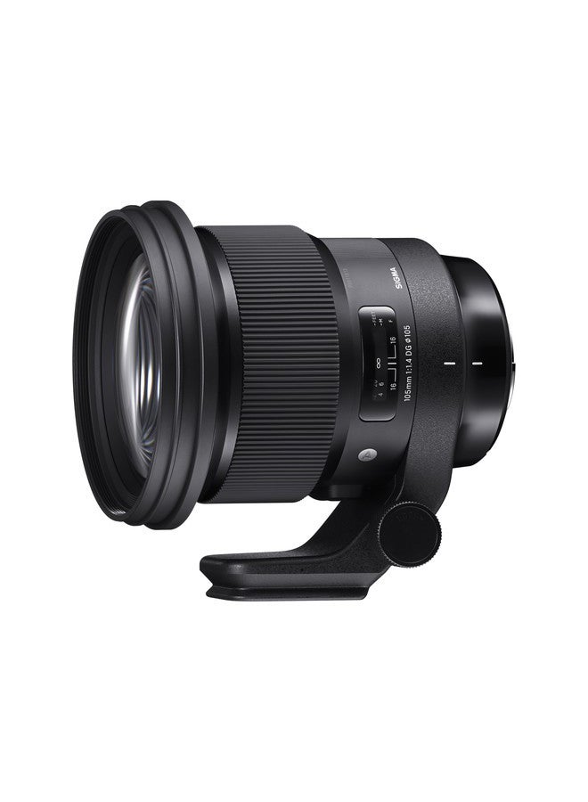 SIGMA 105mm F1.4 DG HSM Lens For Sony E Black 