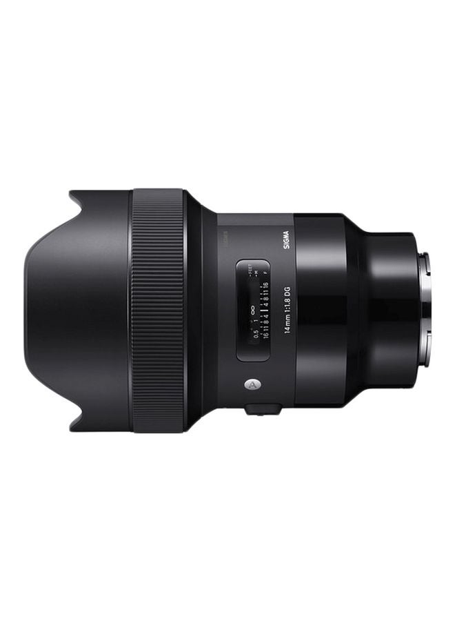 SIGMA 14mm F1.8 DG HSM Wide-Angle Lens For Sony E Camera Black