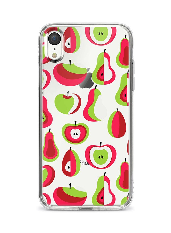 Stylizedd Stylizedd Apple iPhone XR Classic Clear Case Soft TPU Gel Thin Transparent Flexible Cover - Modern Apple Multicolour