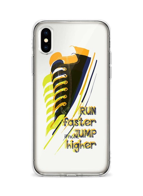 Flexible Case Cover For Apple Iphone XS Max Run Faster, Jump Higher