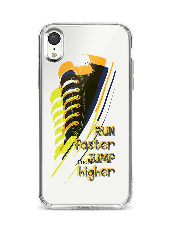 Flexible Case Cover For Apple Iphone XR Run Faster, Jump Higher