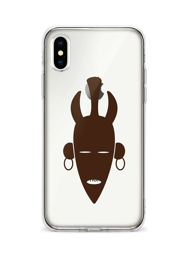 Stylizedd Flexible Case Cover For Apple Iphone XS Max Tribal Doctor
