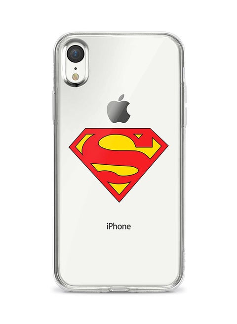 Apple iPhone XR Classic Clear Case Soft TPU Gel Thin Transparent Flexible Cover - The Super Blue