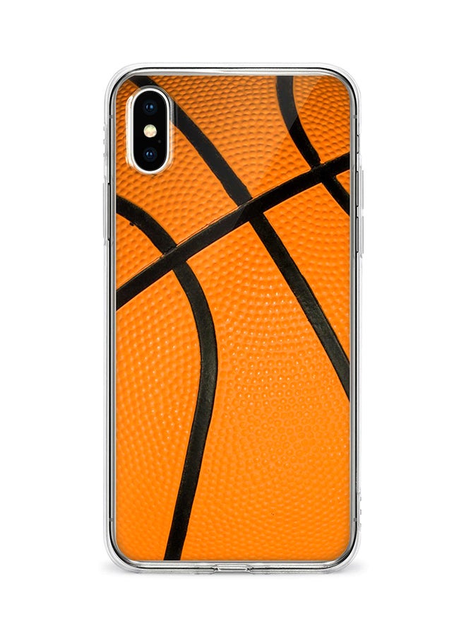 Stylizedd Flexible Case Cover For Apple Iphone XS Max Basketball Full Print