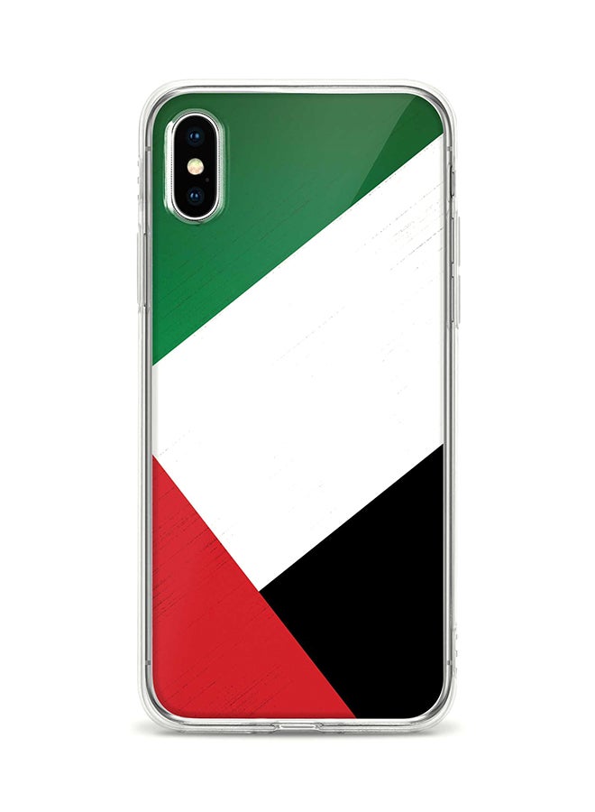 Flexible Case Cover For Apple Iphone Xs / X Flag Of Uae Full Print