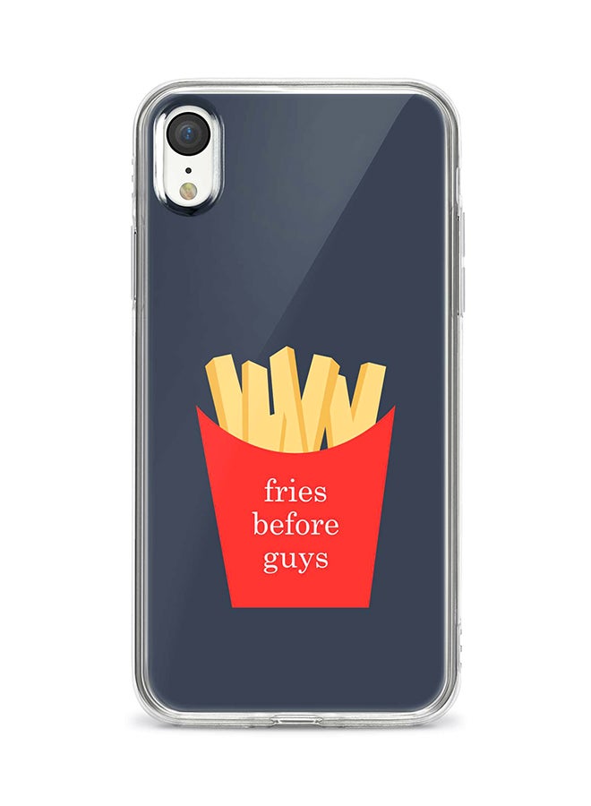 Stylizedd Flexible Case Cover For Apple Iphone XR Fries Before Guys Full Print