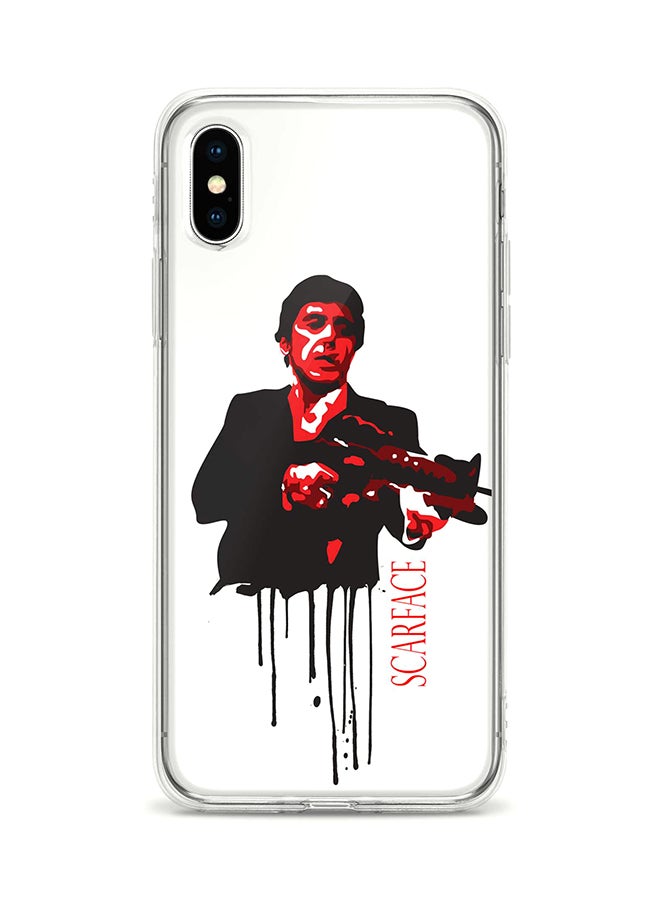 Flexible Case Cover For Apple Iphone Xs / X Scarface Full Print