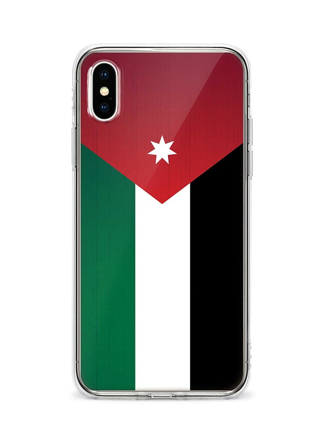 Flexible Case Cover For Apple Iphone Xs Max Flag Of Jordan Full Print