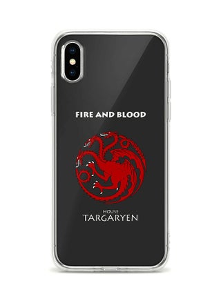 Flexible Case Cover For Apple Iphone Xs / X Got House Targaryen Full Print - v1553081593/N22681911A_1