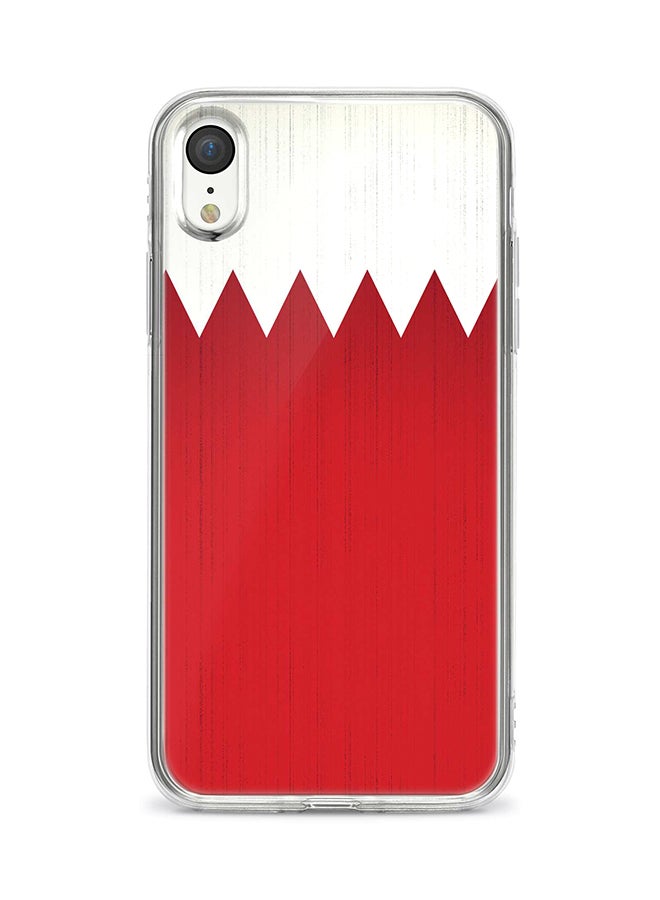 Stylizedd - Flexible Case Cover For Apple Iphone Xr Flag Of Bahrain Full Print - Image 1