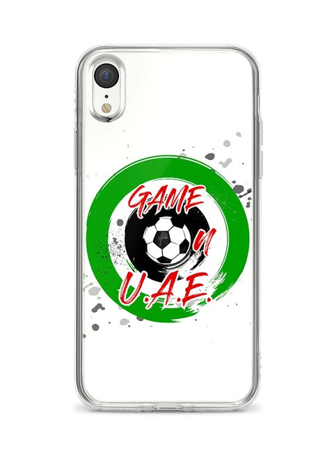 Flexible Case Cover For Apple Iphone XR Game On U.A.E. Full Print