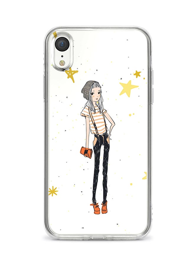 Flexible Case Cover For Apple Iphone XR Hipster Chic Full Print