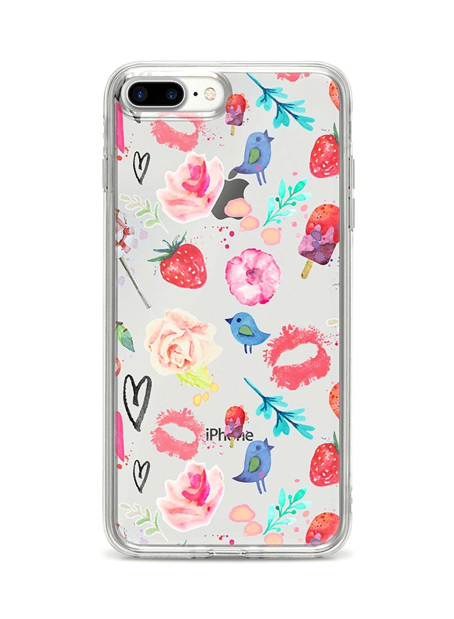 Stylizedd Flexible Case Cover For Apple Iphone 8 Plus Summer Fever