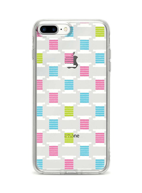 Flexible Case Cover For Apple Iphone 7 Plus Thread Roll