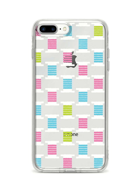 Flexible Case Cover For Apple Iphone 8 Plus Thread Roll