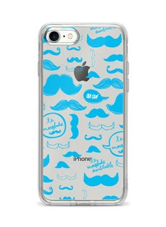 Flexible Case Cover For Apple Iphone 7 Le Moustache