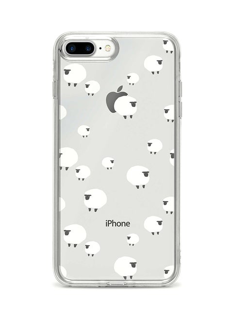 Flexible Case Cover For Apple Iphone 8 Plus Counting Sheep