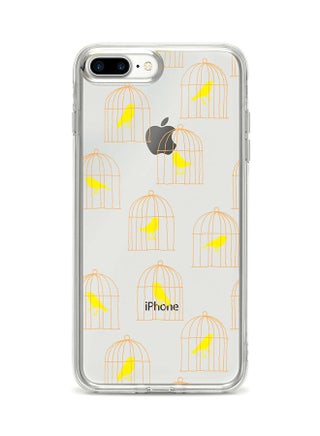 Flexible Case Cover For Apple Iphone 8 Plus Caged Birdy - v1553081735/N22682863A_1