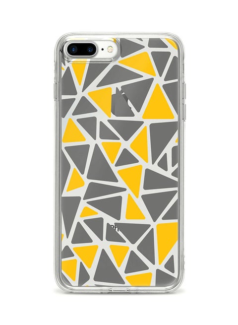 Flexible Case Cover For Apple Iphone 7 Plus Triabstract