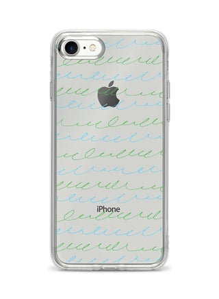 Flexible Case Cover For Apple Iphone 8 Cursive Story - v1553081793/N22682925A_1