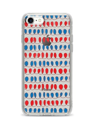 Flexible Case Cover For Apple Iphone 7 Cursive Bubbles - v1553081817/N22683245A_1