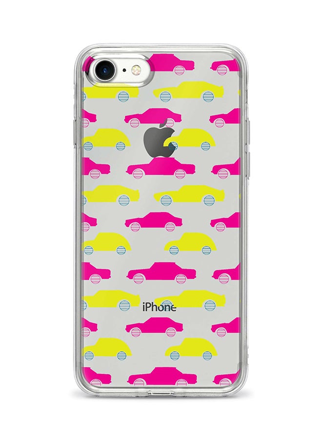 Stylizedd Flexible Case Cover For Apple Iphone 8 Moving Cars