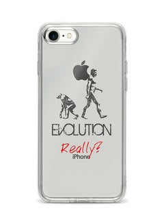 Flexible Case Cover For Apple Iphone 7 Evolution, Really (Grey)