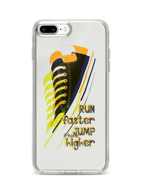 Flexible Case Cover For Apple Iphone 7 Plus Run Faster, Jump Higher