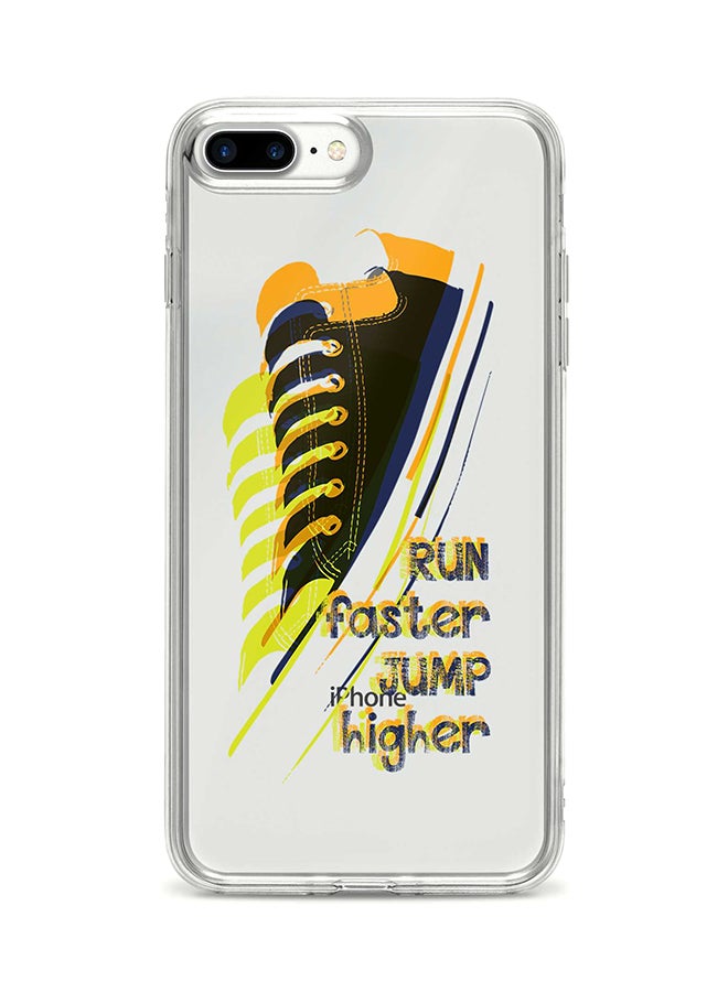 Flexible Case Cover For Apple Iphone 7 Plus Run Faster, Jump Higher