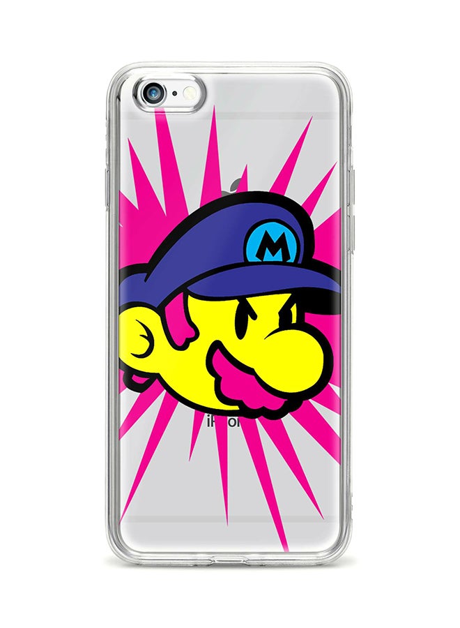 غطاء حماية مرن لهاتف أبل آيفون 6S/S البوب ماريو