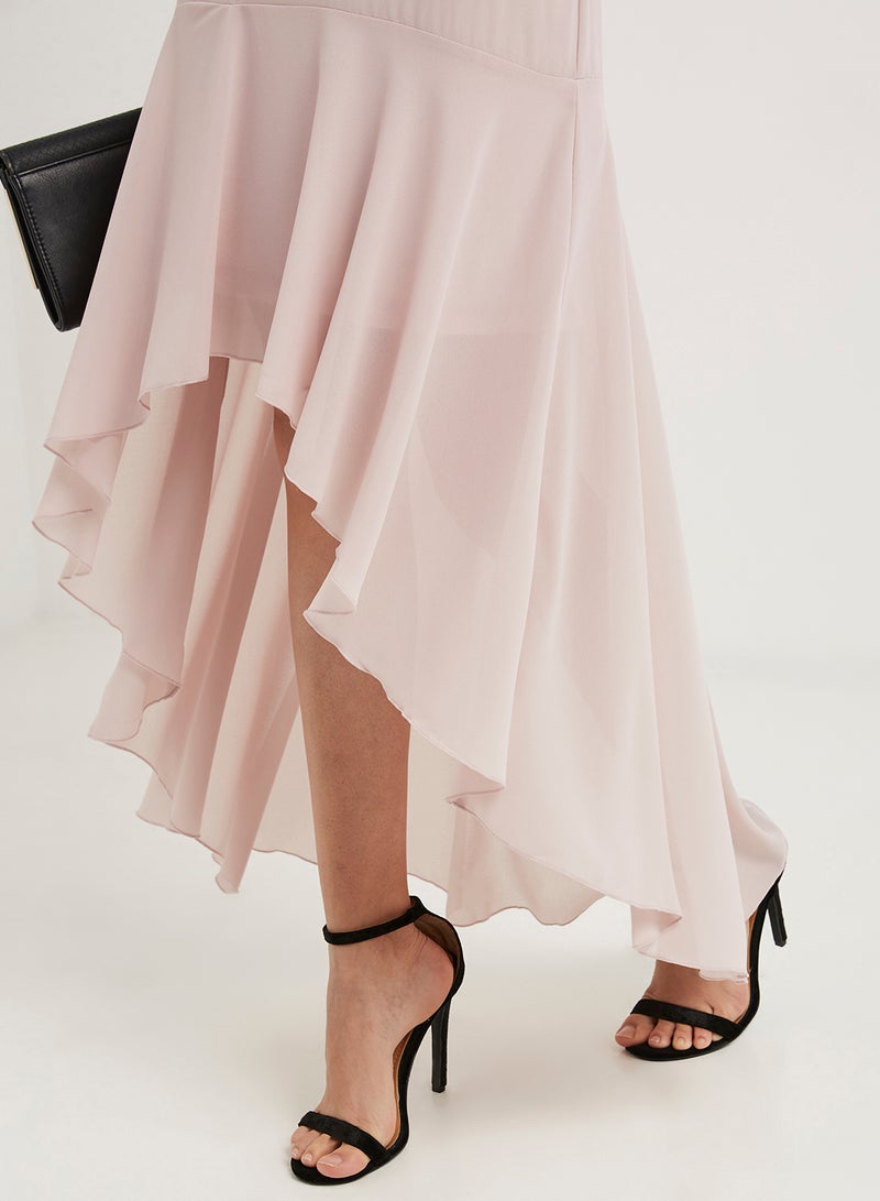 tfnc LONDON - Tfnc Valda Maxi Dress Beige - Image 1