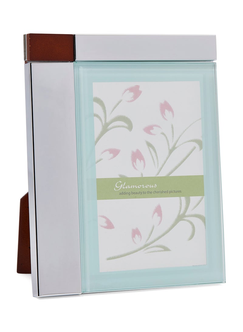 LINKAGE Chrome Plated Frame With Wood Accent Multicolour Standard Standard - Image 2