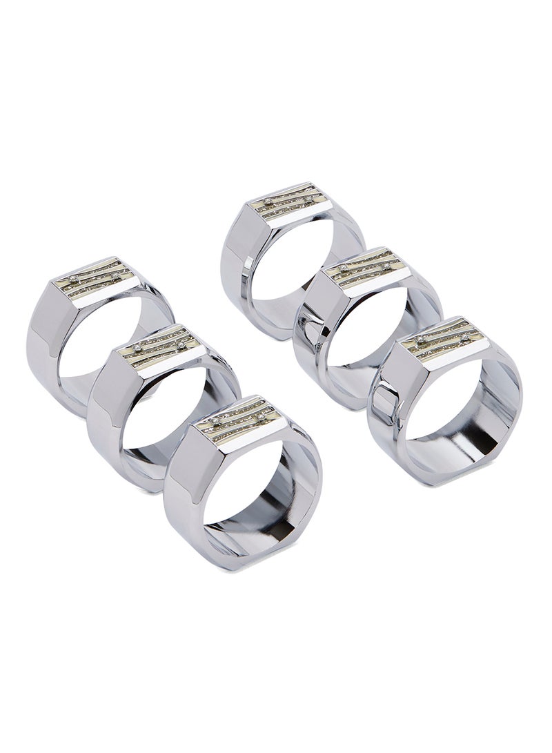 LINKAGE Orient C6 Napkin Rings Multicolour Standard Standard  - Image 1
