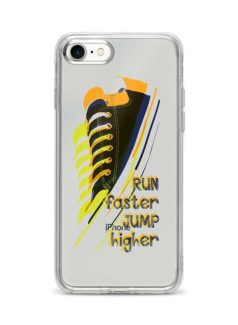 Flexible Case Cover For Apple Iphone 7 Run Faster, Jump Higher