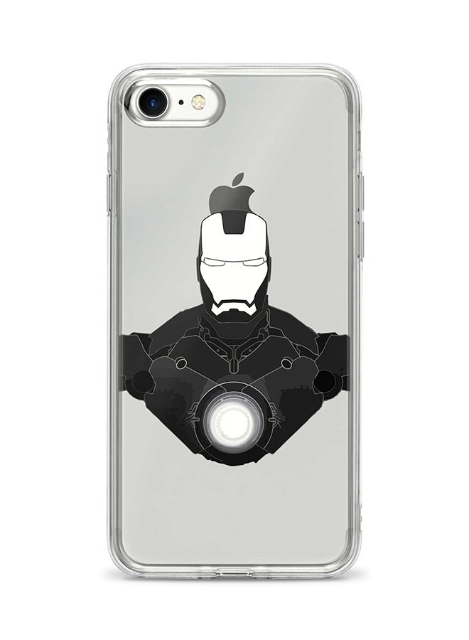 Stylizedd Flexible Case Cover For Apple Iphone 8 Iron Man Beam