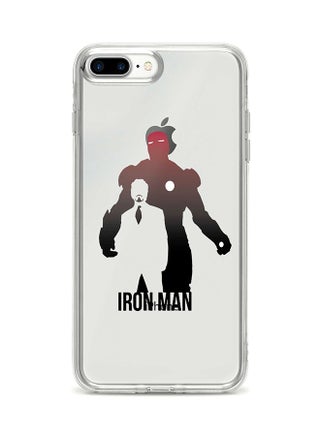 Flexible Case Cover For Apple Iphone 8 Plus Tony Stark Vs Ironman - v1553082036/N22684072A_1
