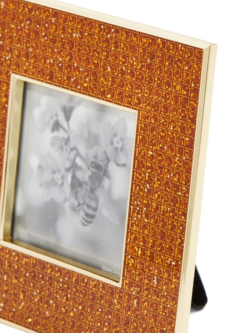 لينكيدج إطار مربع أصفر ماسي متعدد الألوان 5X5 سم - Image 3