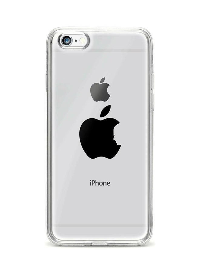 Flexible Case Cover For Apple Iphone 6S/ 6 Steve'S Apple - White