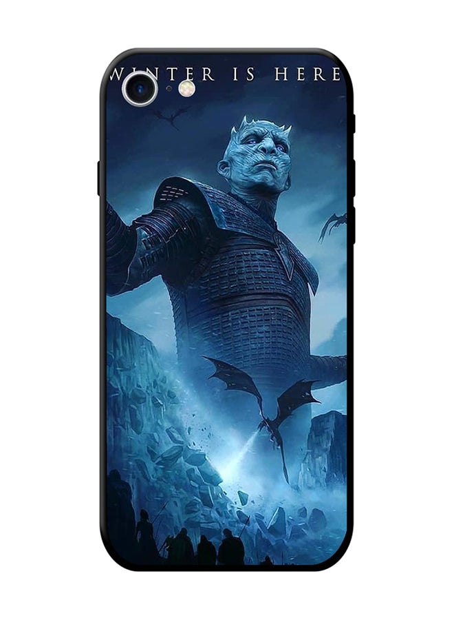 إس واي إن غطاء حماية واق لهاتف أبل آيفون 8 أزرق