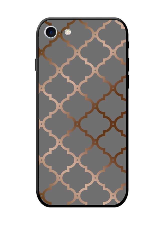 SYN Protective Case Cover For Apple iPhone 8 Grey/Beige